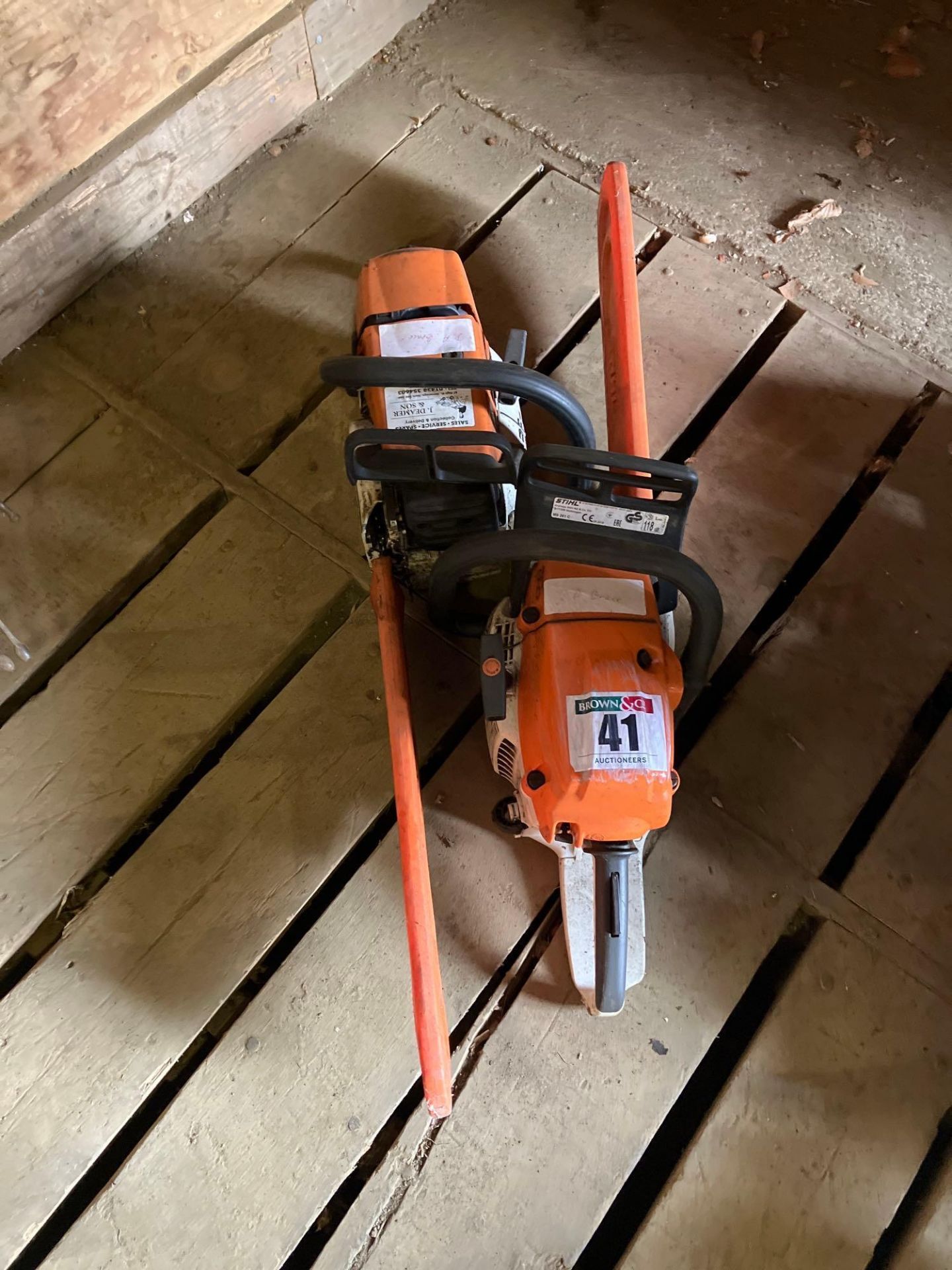 Stihl MS561C and Stihl MS341 petrol chainsaws, spares or repair
