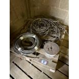 Quantity steel cable