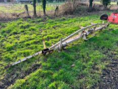 Stanhay S981 drill frame, linkage mounted