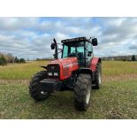 2002 Massey Ferguson 6270 Power Control 4wd tractor with 3 manual spools, 10No front wafer weights o