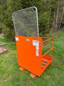 2013 Invicta Fork Attachments IAP-7 tine mounted 2 person man basket with safety harness. Serial No: