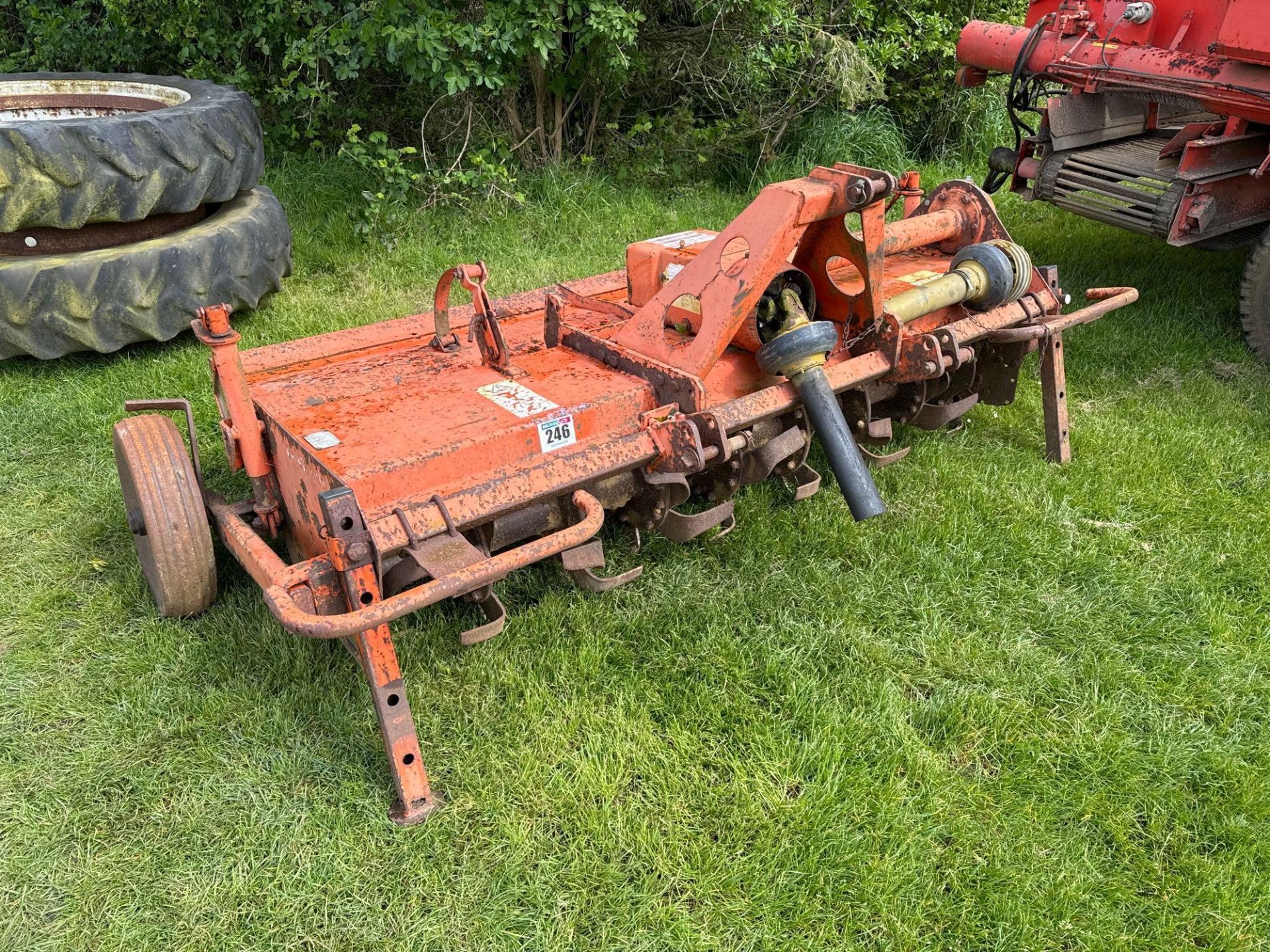 Howard HR30 rotavator 80", linkage mounted