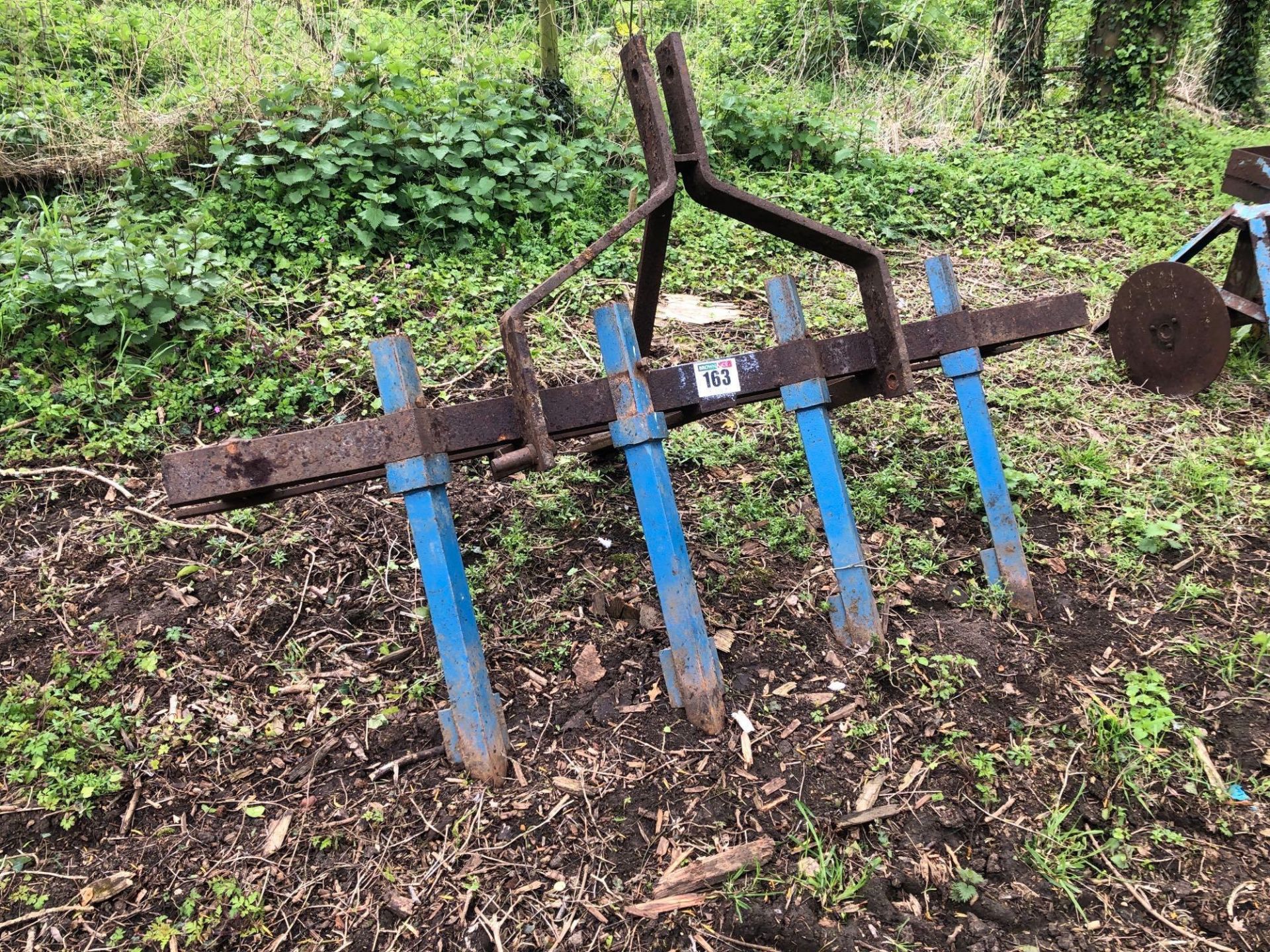 Farm-made 6ft 4 row seed line marker