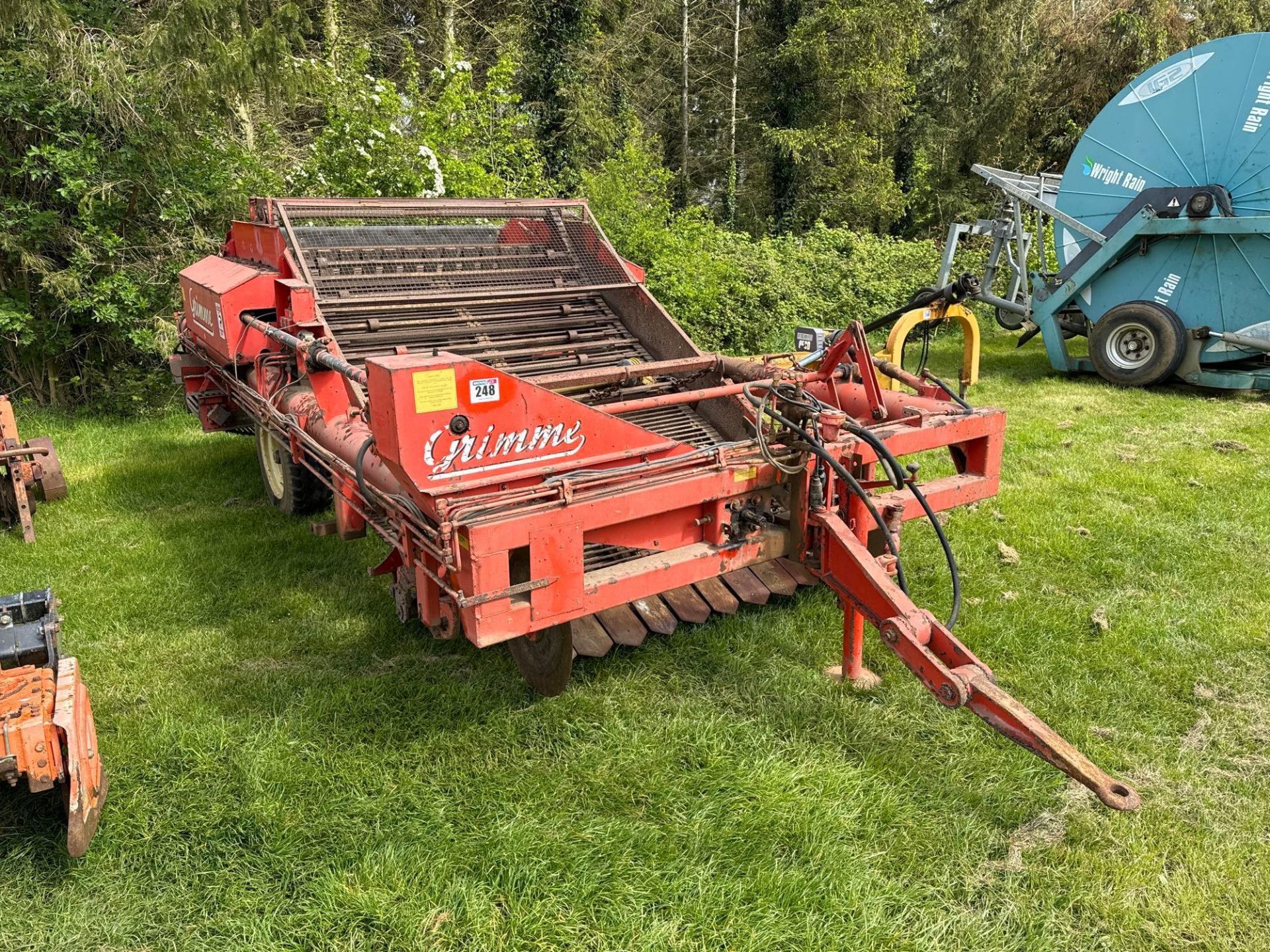 1989 Grimme Deluxe destoner NB: Control box and manual in office