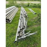 22No 3" irrigation pipes and sprinklers