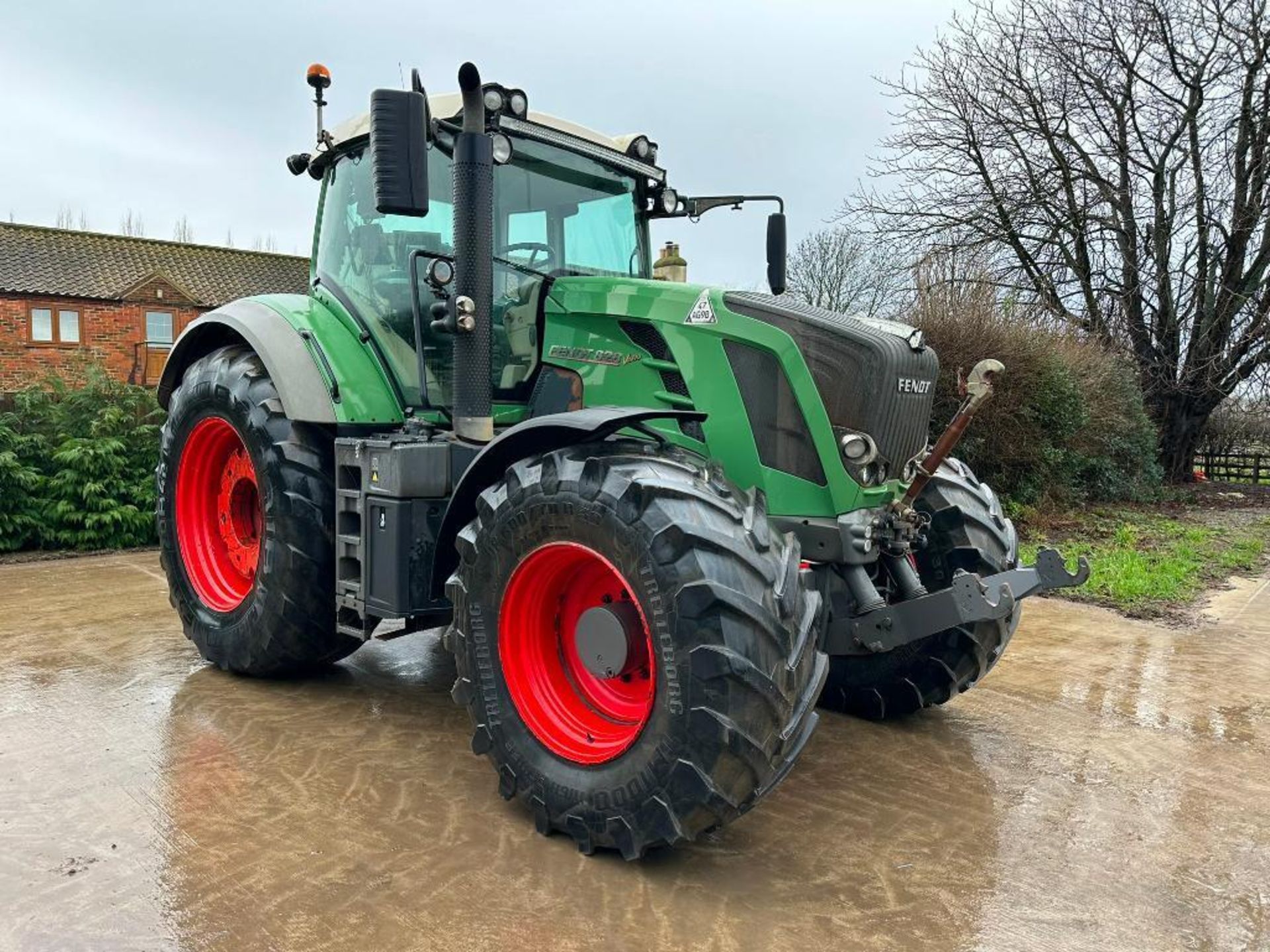 2013 Fendt 828 Vario tractor, 4wd, front linkage, front spool valves, 4No rear spool valves, Bill Be - Image 12 of 23