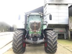 2013 Fendt 828 Vario tractor, 4wd, front linkage, front spool valves, 4No rear spool valves, Bill Be