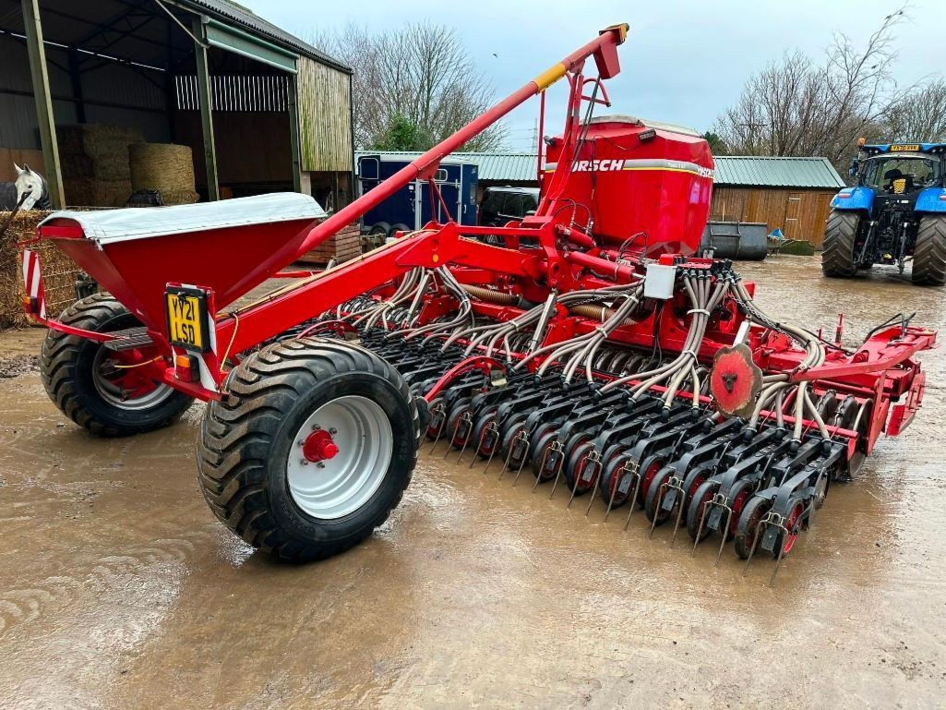 2011 Horsch Pronto 6 KR, 6m, trailed combination drill, single hopper, filling auger, pre-emergence - Image 10 of 13