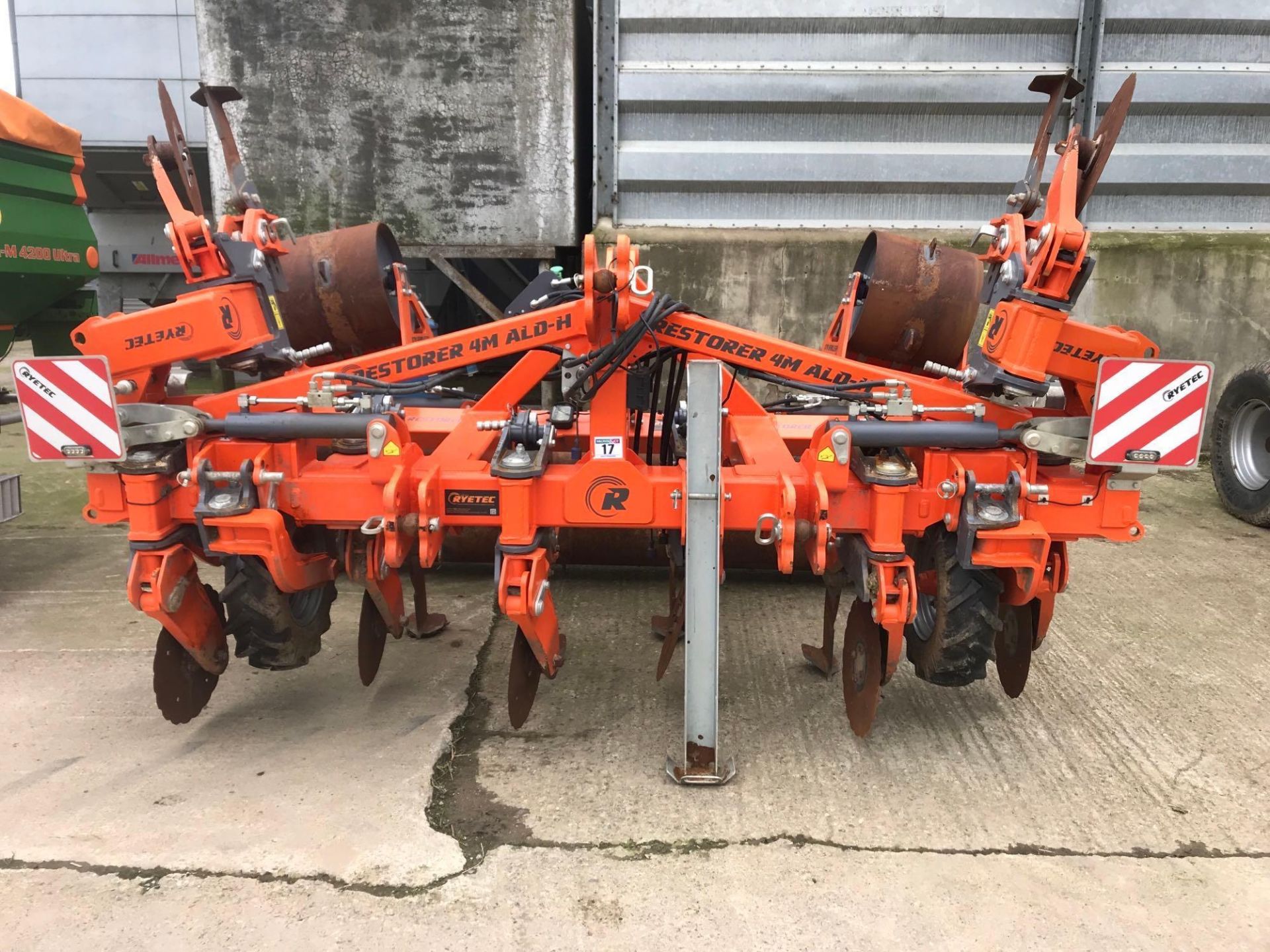 2022 Ryetec Restorer ALD-H 4m hydraulic folding subsoiler with low disturbance legs and points with