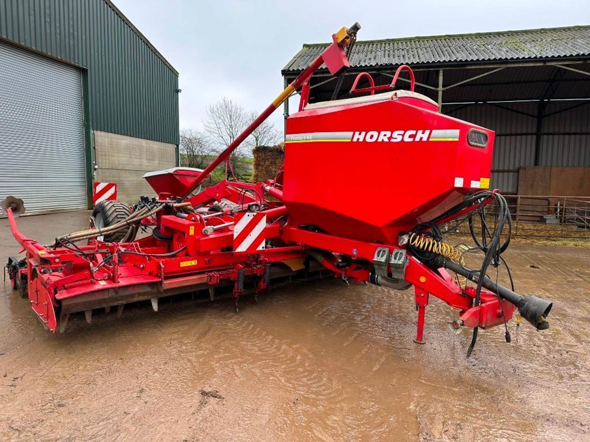 2011 Horsch Pronto 6 KR, 6m, trailed combination drill, single hopper, filling auger, pre-emergence - Image 8 of 13