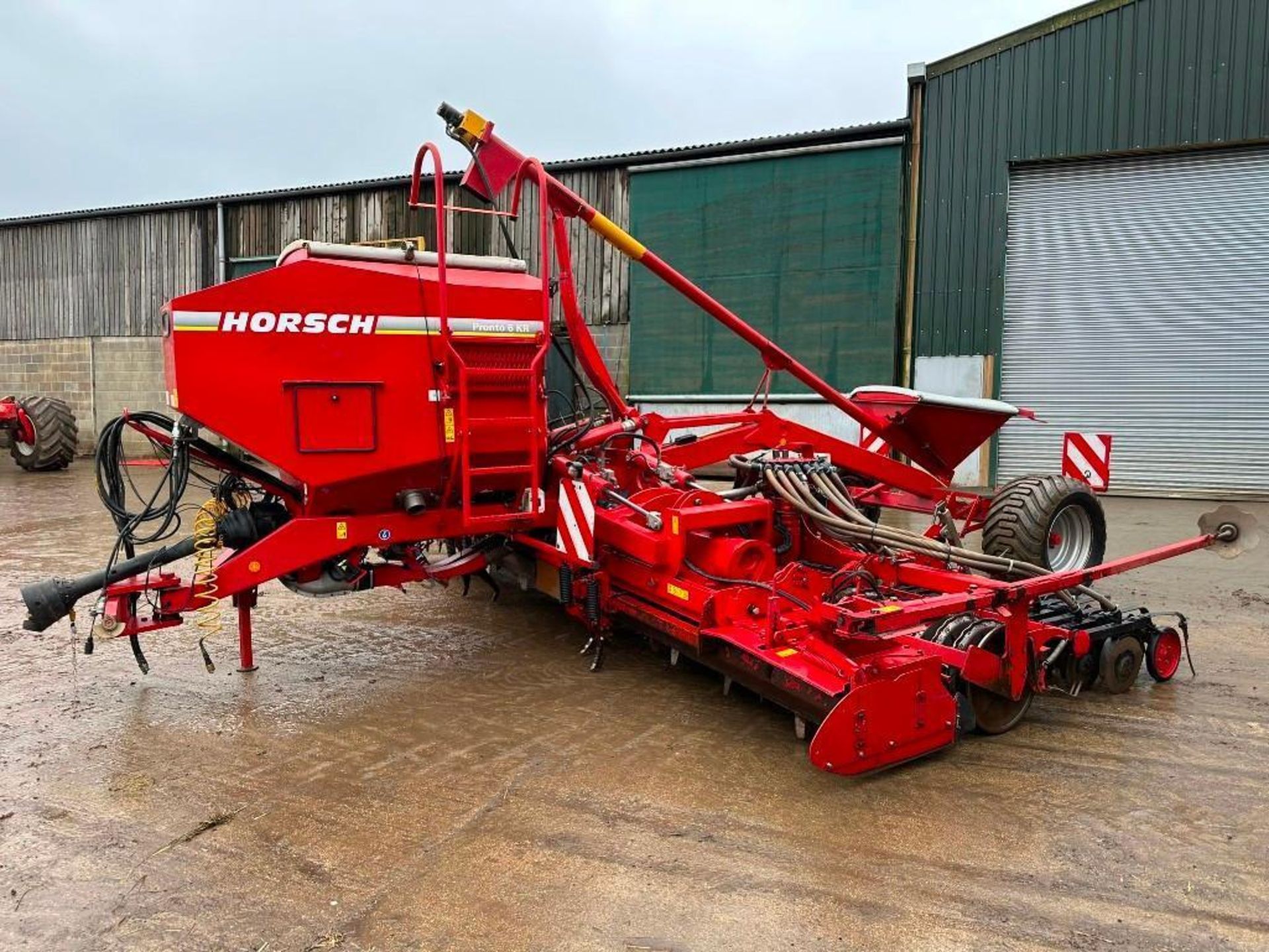 2011 Horsch Pronto 6 KR, 6m, trailed combination drill, single hopper, filling auger, pre-emergence - Image 9 of 13