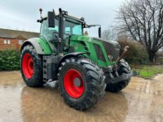 2013 Fendt 828 Vario tractor, 4wd, front linkage, front spool valves, 4No rear spool valves, Bill Be