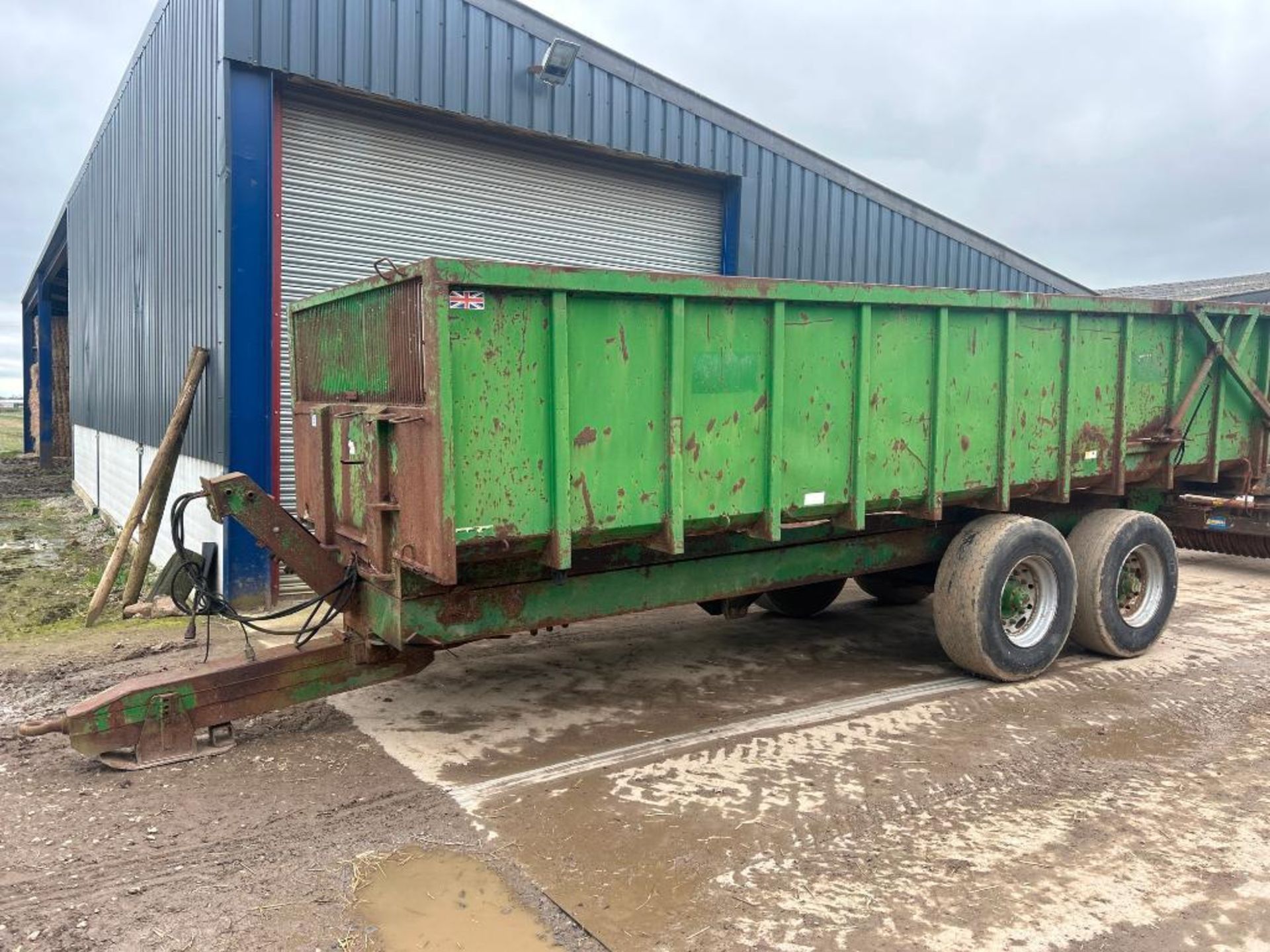 Easterby 16t twin axle grain trailer on 285/65R22.5 wheels and tyres - Bild 2 aus 9