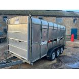 2012 Ifor Williams 14Ft Tri Axle Livestock Trailer - (Sheffield)