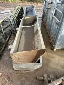 6No. 7Ft Feed troughs - (Essex)