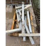 12No. Galvanised Posts For Hurdles or Barriers - (Essex)