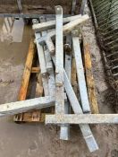 12No. Galvanised Posts For Hurdles or Barriers - (Essex)