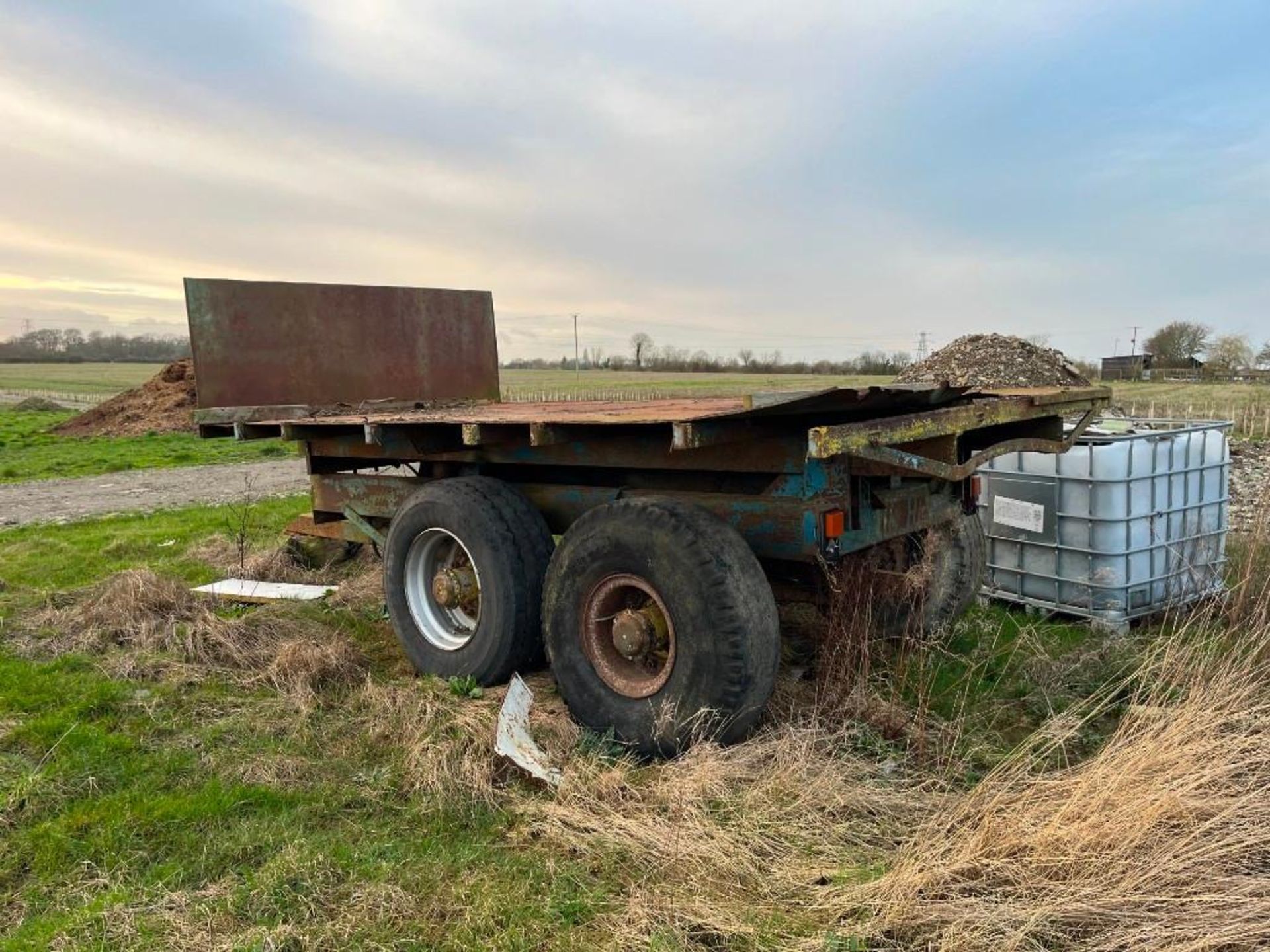 1977 Brian Legg Flat Bed Trailer - Bild 3 aus 6