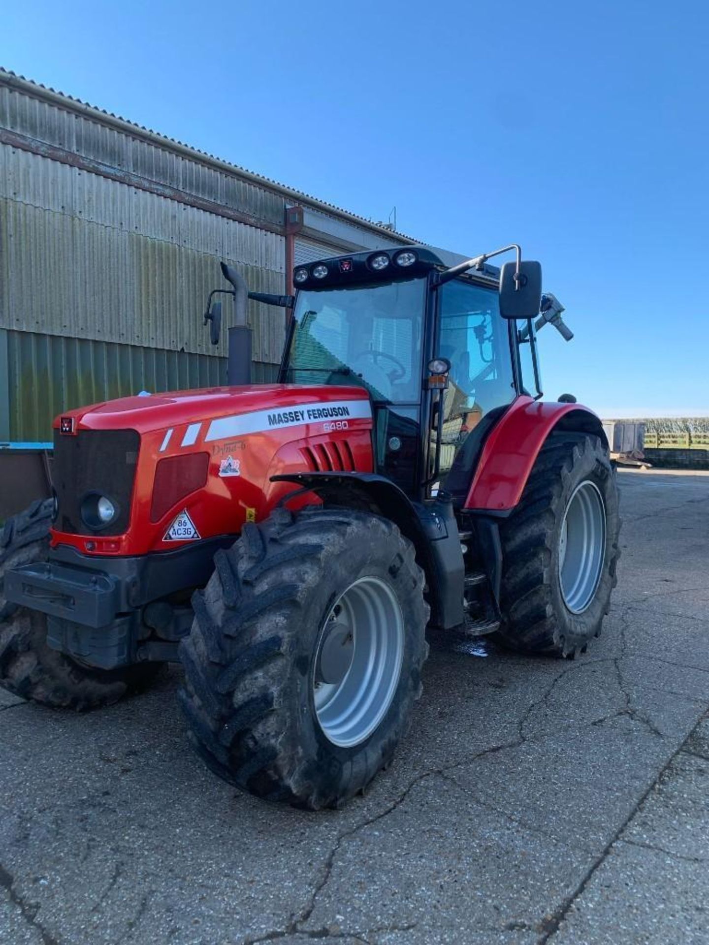 2010 Massey Ferguson 6480 - (Lincolnshire) - Bild 6 aus 13