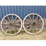 Pair Smyth Drill Wheels - (Cambridgeshire)