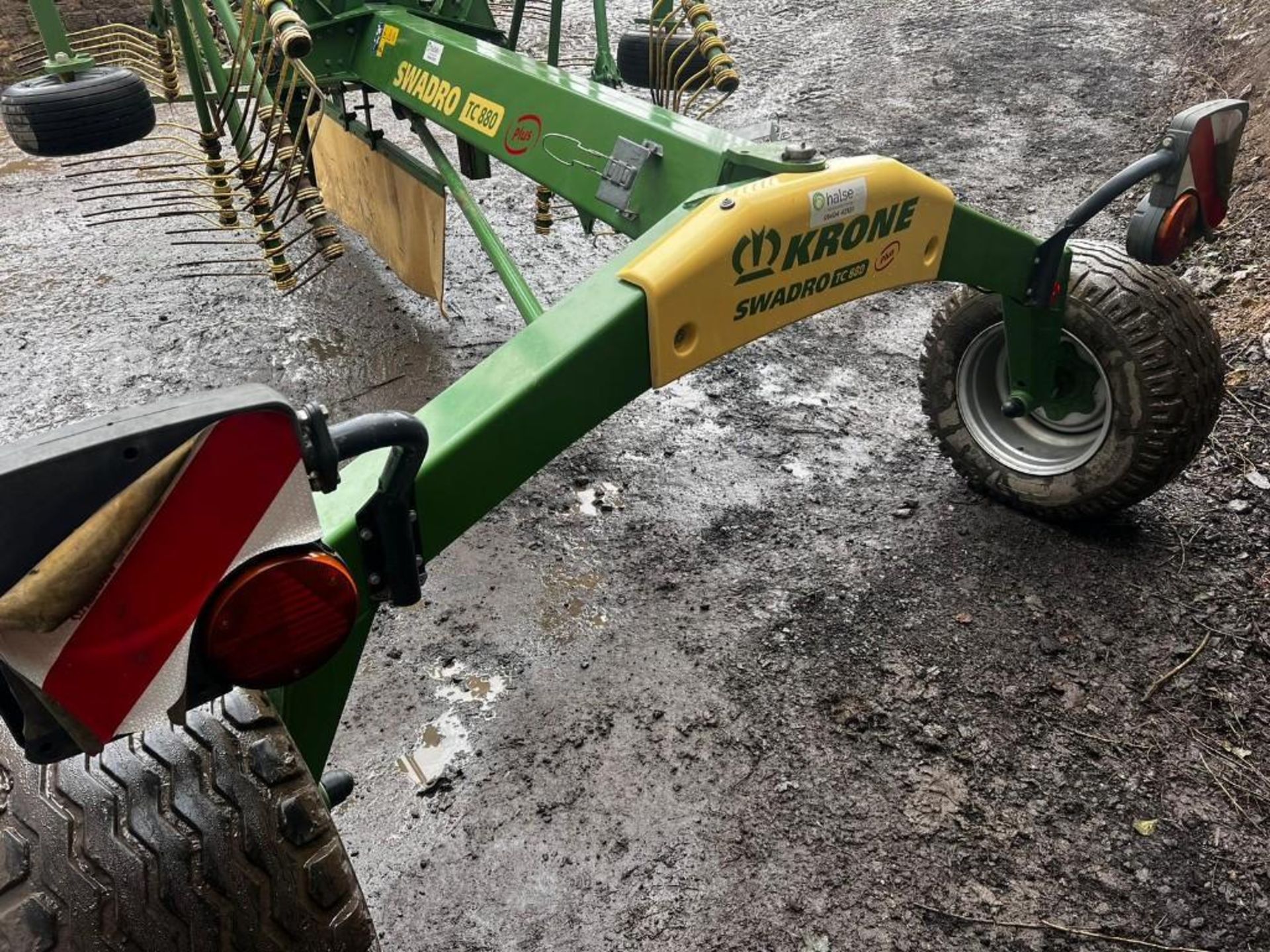 2019 Krone Swardo TC880 Plus Twin Rotor Rake - (Yorkshire) - Image 12 of 13