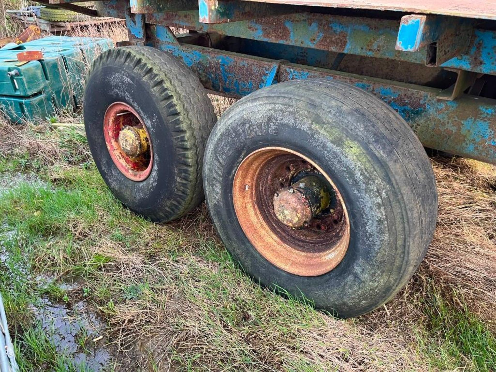 1977 Brian Legg Flat Bed Trailer - Image 6 of 6