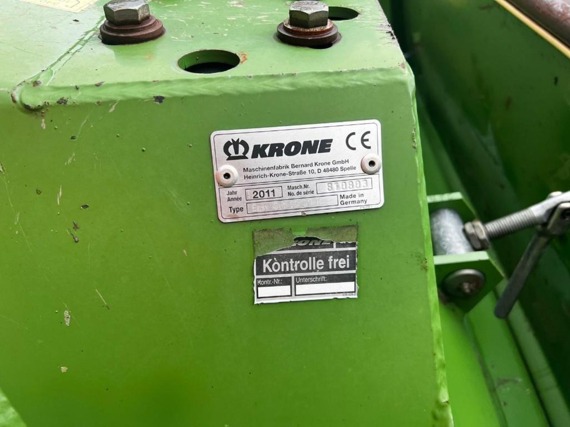 2011/14 Krone Front & Rear Mower Conditioners - (Yorkshire) - Image 20 of 36