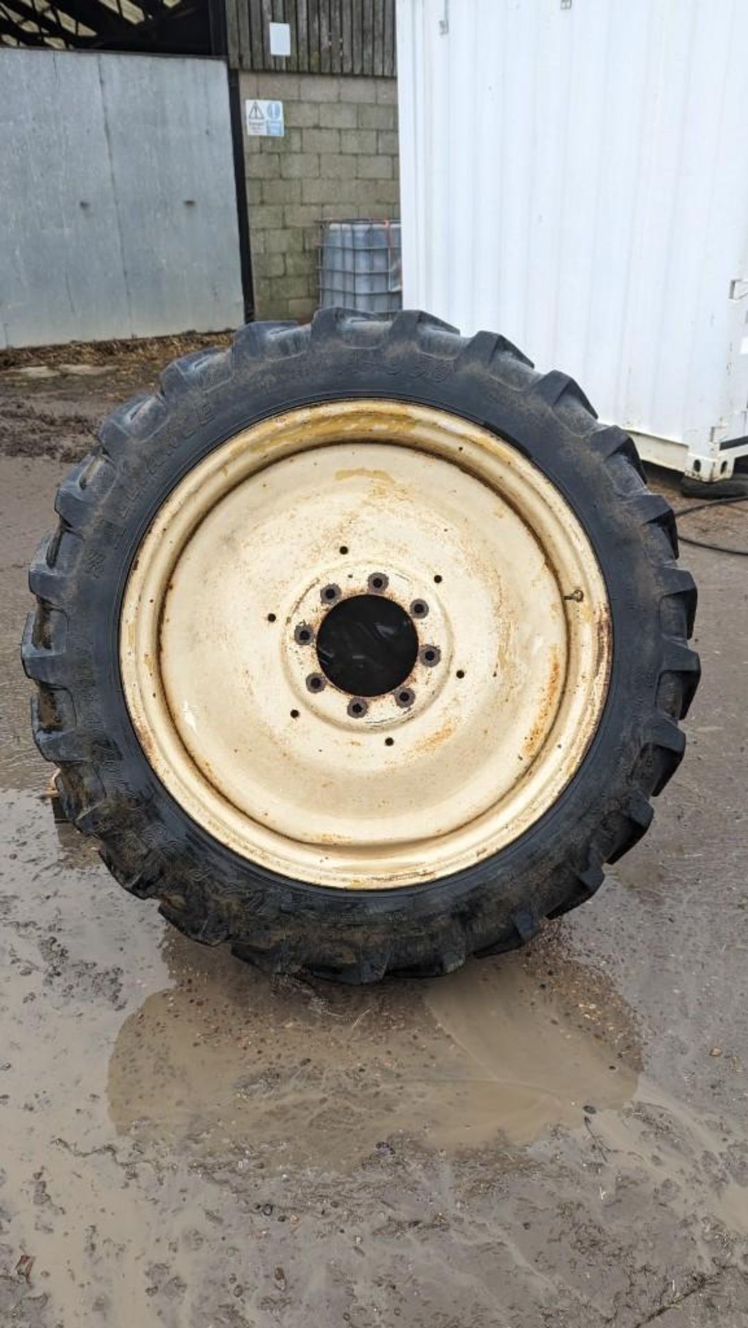 Row Crop Wheels and Tyres - 11.2-38 and 270/95R38 - (Yorkshire)