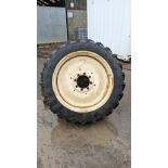 Row Crop Wheels and Tyres - 11.2-38 and 270/95R38 - (Yorkshire)