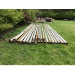 19No. Various Lengths of Irrigation Pipes - (Cambridgeshire)