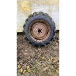 2No. Wheels and Tyres - 9.5/9-24 - (Cambridgeshire)