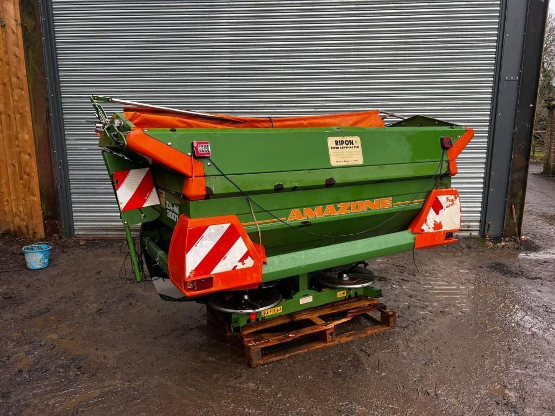 2013 Amazone ZA-M 3001 Profis Hydro Fertiliser Spreader - (Yorkshire) - Bild 10 aus 26