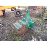 14No. John Deere 50KG Wafer Weights - (Oxfordshire)