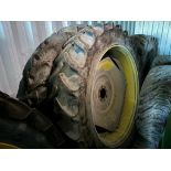 John Deere Row Crop Wheels and Tyres - 320/85R32 and 340/85R48 - (Suffolk)