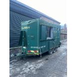Bespoke Mobile Welfare Unit With Built in W.C. and Rest Room - (Yorkshire)