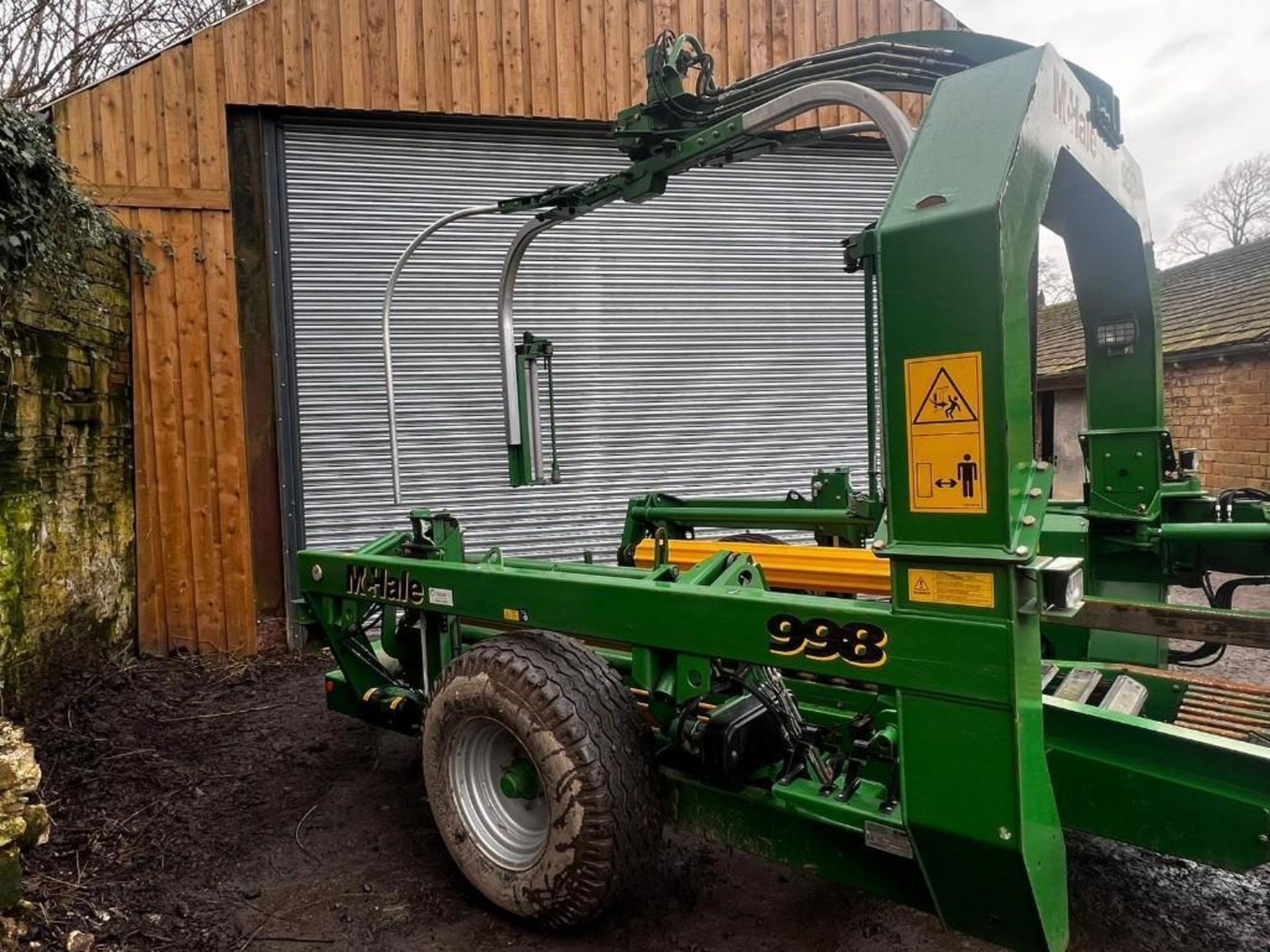 2017 McHale 998 Bale Wrapper (Yorkshire) - Image 4 of 16