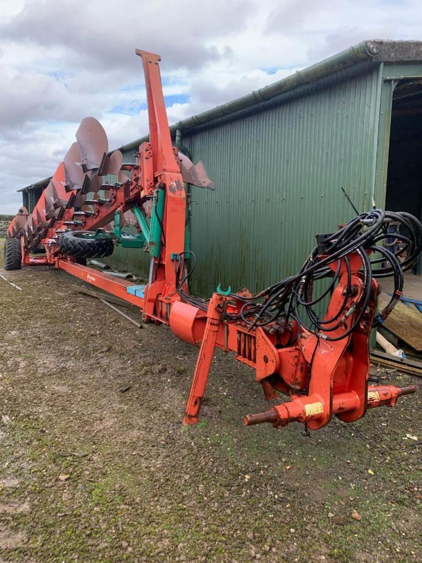 2003 Kverneland RX100 12 Furrow Plough - (Lincolnshire)