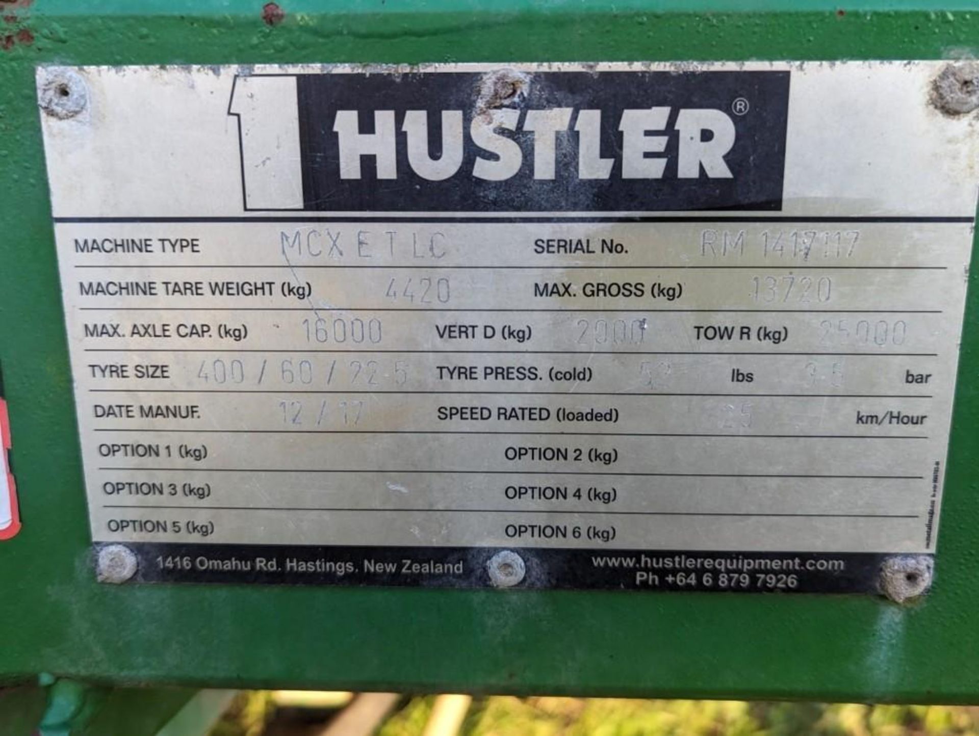 2017 Hustler MCX ET LC Mega Comby X Feeder Wagon - (Cheshire) - Image 19 of 19