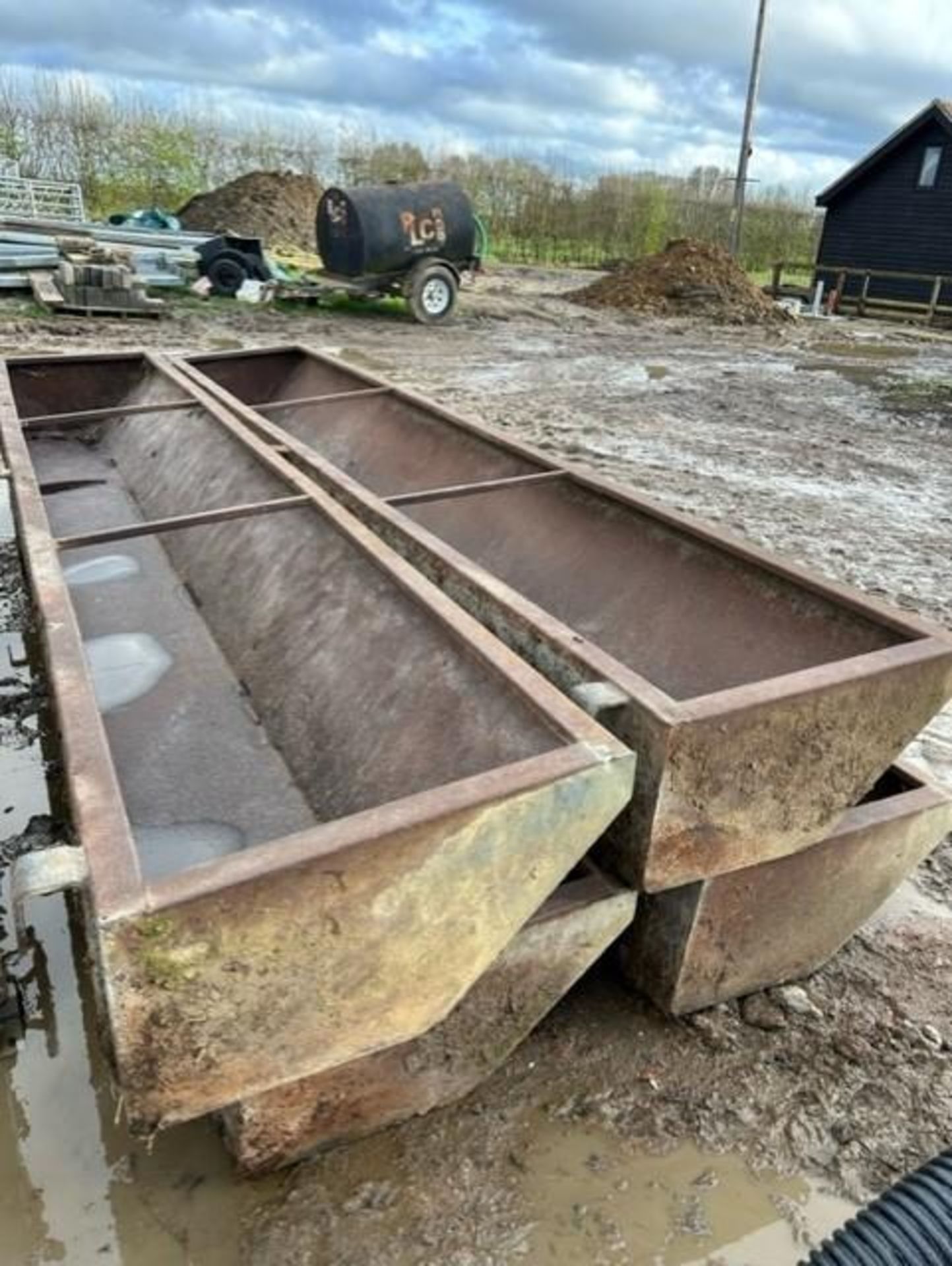 4No. 15 Ft Feed Troughs - (Essex) - Image 2 of 5