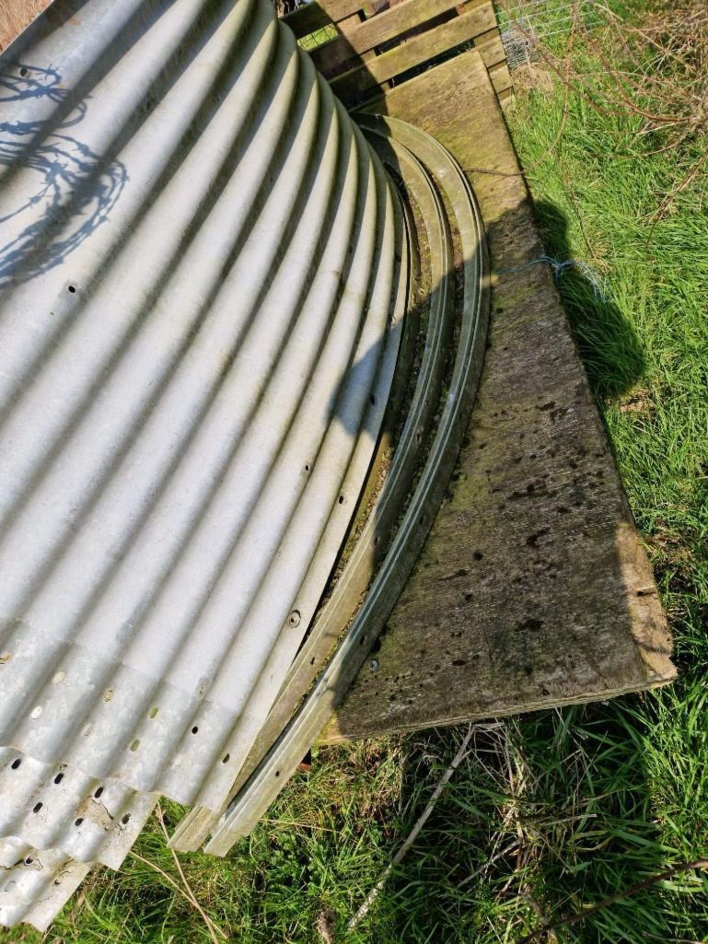 27No. Corrugated Galvanised Steel Silo Sides - (Suffolk) - Image 3 of 3