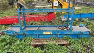 Misc 10Ft Flat Belt Conveyor On Legs - (Cambridgeshire)