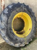 2No. Alliance 580/54R4 Tyres - (Kent)