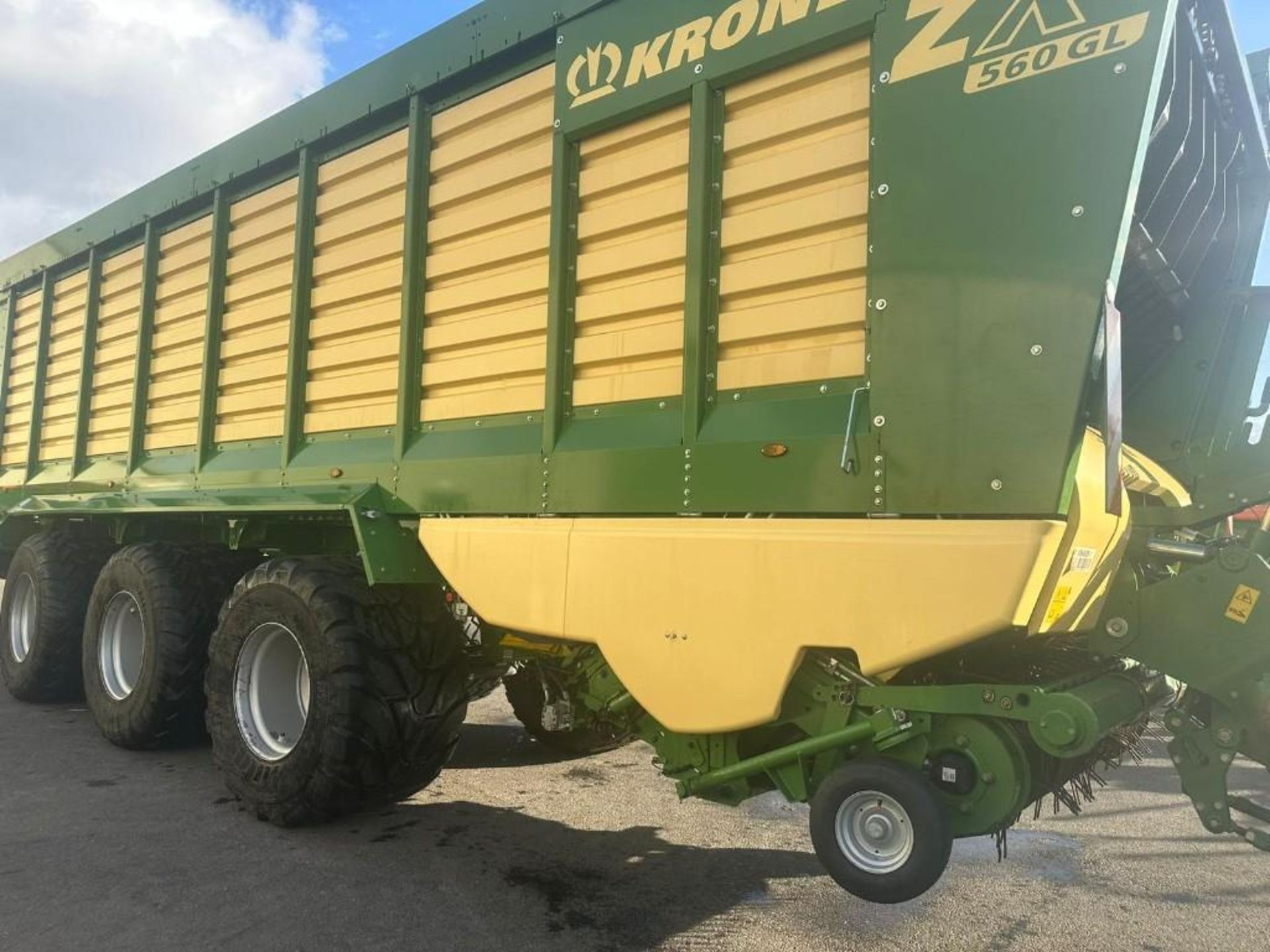 2021 Krone ZX 560 GL Forage Wagon - (Yorkshire) - Image 2 of 29