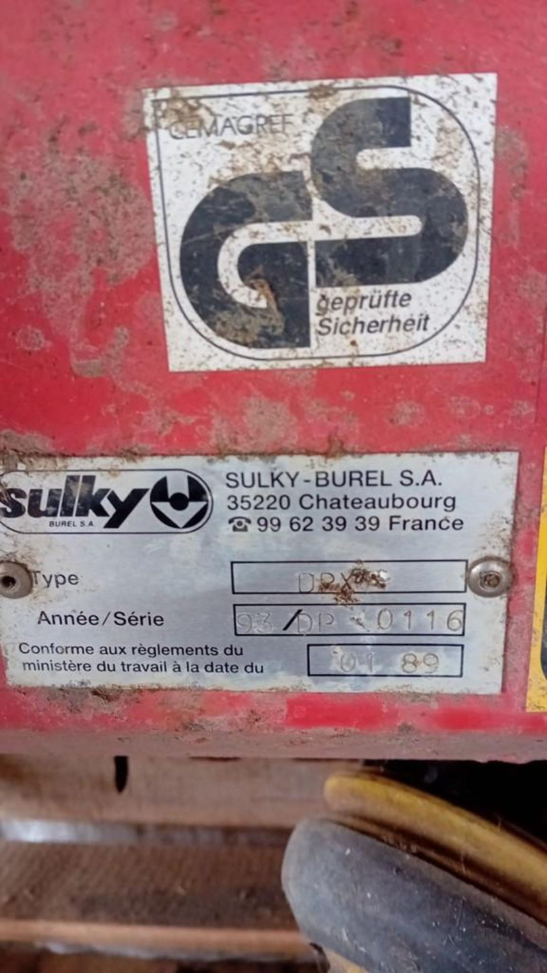 Reco Sulky DPX 804 Fertiliser Spreader - (Norfolk) - Image 7 of 7