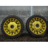 Row Crop Wheels - Front 11.2 R32 - Rear 270/95R48 / 11.2 R48 - (Shropshire)