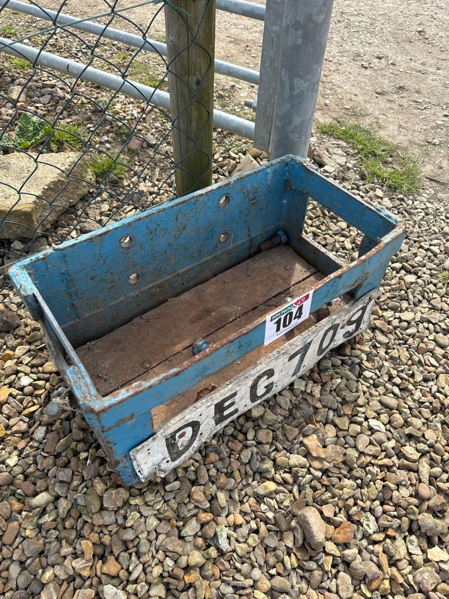 Fordson weight box