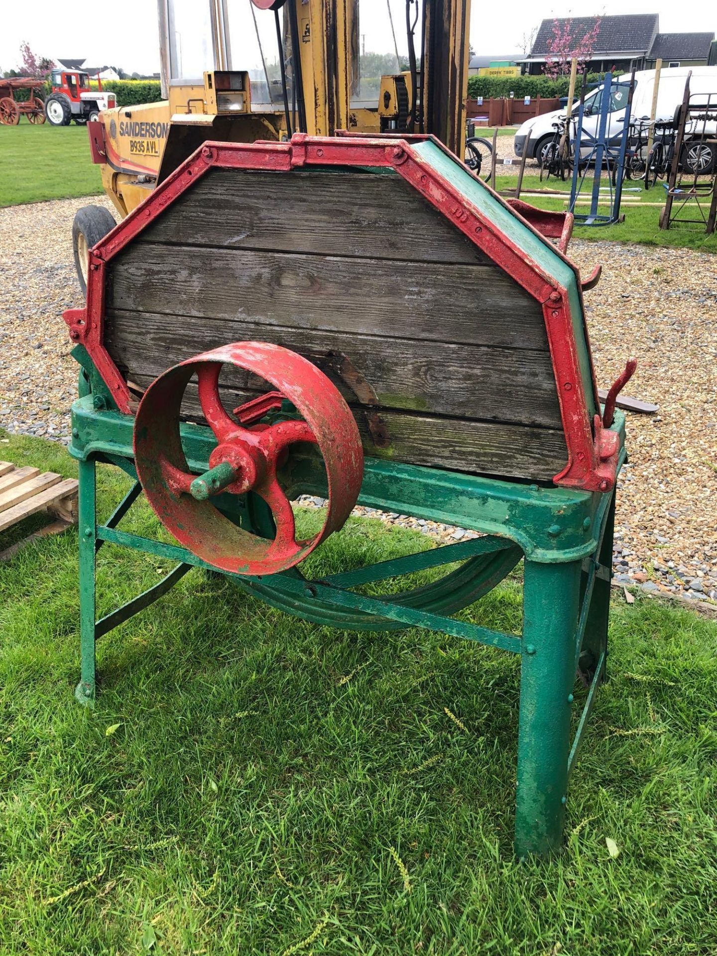 Heavy duty chaff cutter, belt driven - Image 6 of 7