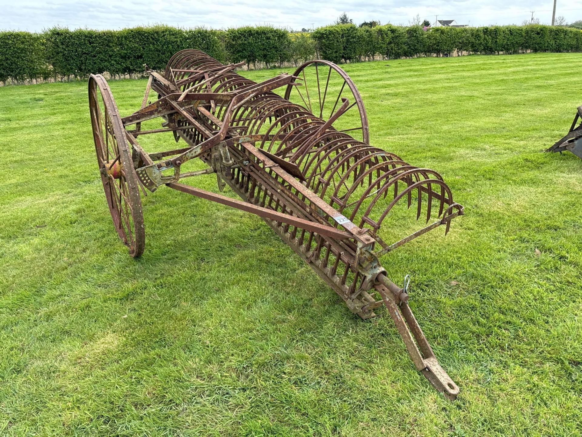 Lister Blackstone trailed hay rake