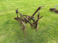 Ransomes single furrow trailed plough