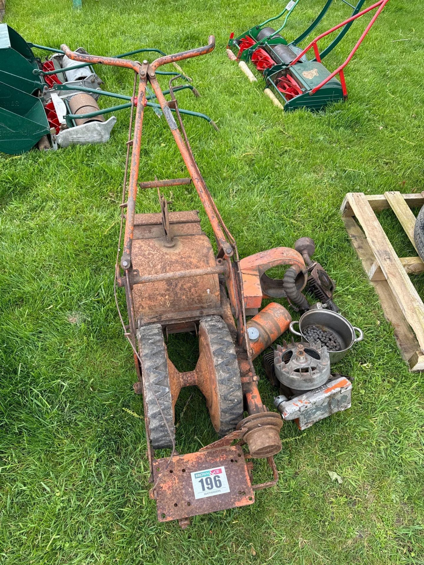 Howard rotavator with Villiers engine, spares or repairs